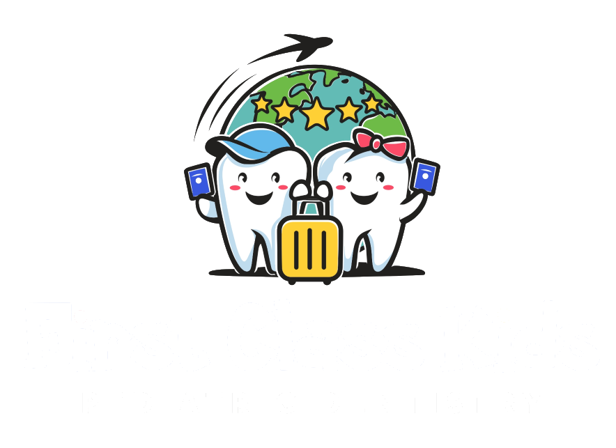 first class kids pediatrics logo white